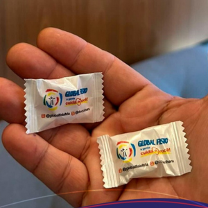 bala personalizada cliente 10